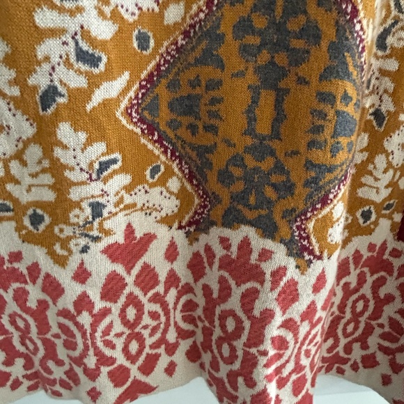 Anthropologie Knitted and Knotted Beaded Dress Green Yellow Size XS Peti… - Picture 12 of 16